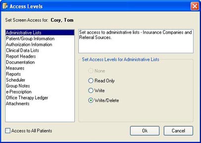 AccessLevelsWindow