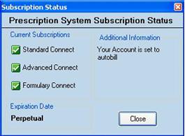 Subscription Status